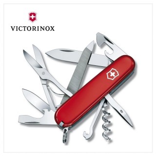 【VICTORINOX 瑞士維氏】1.3743 Mountaineer 91mm/18用/紅