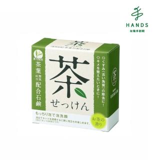 【TOKYU HANDS 台隆手創館】日本製茶葉萃取保濕皂 80g