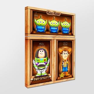 【Pintoo】迪士尼 - 玩具總動員 - 經典收藏 - 無框套裝組拼圖328片