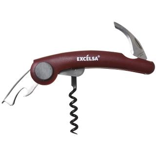 【EXCELSA】酒保開酒器(酒紅)