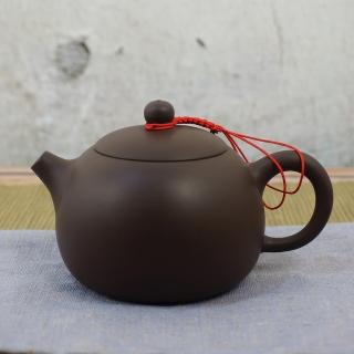 【陶說】大西施壺 300ml 台灣鶯歌陶藝之美(台灣製造 茶具 茶壺朱泥 紫砂 段泥 泡茶壺 茶杯)