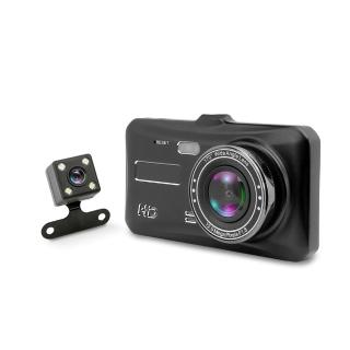 9352989 OL 【JINPEI 錦沛】全觸控 1080P Full HD 行車記錄器 前後雙鏡頭 贈64GB(行車紀錄器)