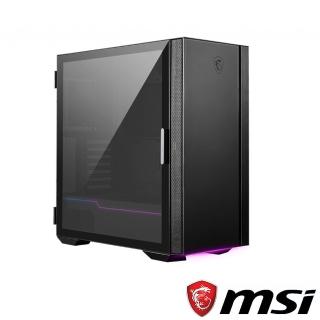 【MSI 微星】MPG QUIETUDE 100S 靜音電腦機殼(前置Type-C/顯卡支撐架/開門式側透)