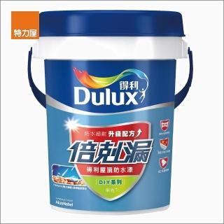 【特力屋】Dulux 得利 倍剋漏屋頂隔熱防水漆 沁涼藍 10L 室內降5度 防水長達5年