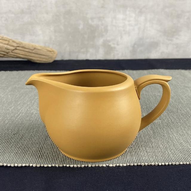 台灣製造】經典紫砂茶海公道杯300cc 台灣鶯歌陶藝之美(茶具茶壺朱泥