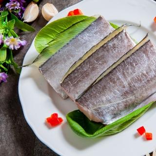 【低溫快配-鮮綠生活】嚴選白帶魚中段(300g±10%/包 共6包 -凍)