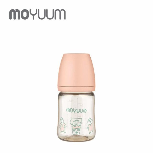 【MOYUUM】韓國 PPSU 設計款 寬口奶瓶 170ml(多款可選)