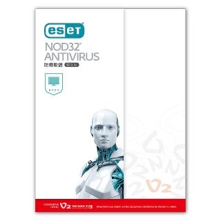 【ESET】ESET NOD32 Antivirus 防毒軟體 3台3年版(無安裝光碟)