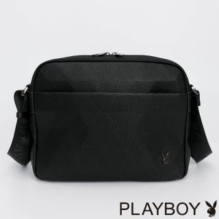 【PLAYBOY】斜背包 Gotham系列(黑色)