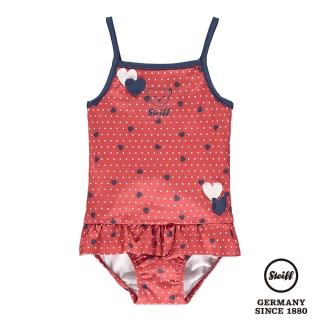 【STEIFF】熊頭童裝 愛心連身泳裝(泳裝)