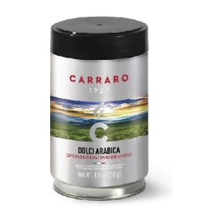 即期品【CARRARO】DOLCI 100%阿拉比卡 罐裝研磨咖啡粉(250g)