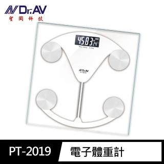 【Dr.AV 聖岡科技】PT-2019 電子體重計