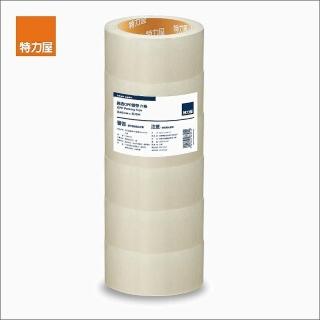 【特力屋】霧透OPP膠帶-48mm x 70M x 6卷包