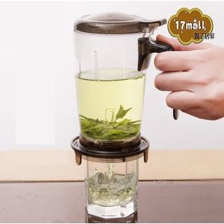 【17mall】2入快速沖泡沖茶器特大容量-600ml(泡茶 濾茶 泠泡茶 泠飲)
