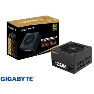 【GIGABYTE 技嘉】P1000GM 80PLUS電源供應器(雙8/金牌/全模/主日系/10年保固)