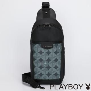 【PLAYBOY】單肩背包 League系列(灰色)