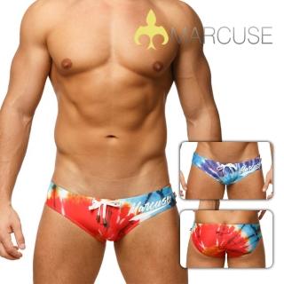 【MARCUSE】渲染風三角泳褲 Paradise(玩水/海邊/泳池/運動/健身/性感/派對/iMen)