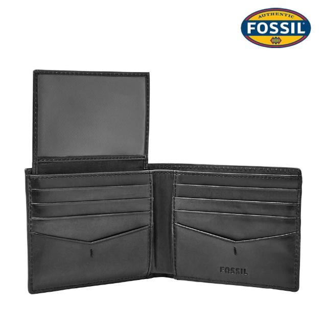 【FOSSIL】Allen 真皮RFID防盜證件格零錢袋皮夾 出國必備 (多款可選 單一價)