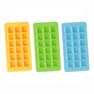 【LocknLock 樂扣樂扣】副食品冷凍儲存分裝盒冰磚盒18格2入組 15g/格(矽膠)