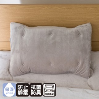 【NITORI 宜得利家居】枕頭保潔墊 MOIST TOUCH I 21 GY(枕頭保潔墊)