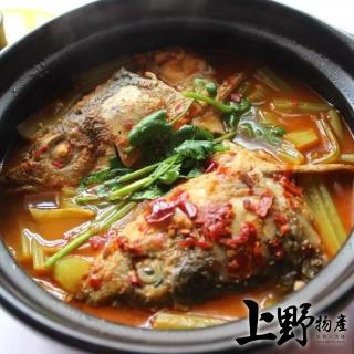 【上野物產】古早味砂鍋魚肉火鍋 x9份(600g±10%/固形物300g/份)