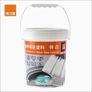 【特力屋】淨呼吸水塗料 特白 3.5kg 抗病毒/抗菌/防霉