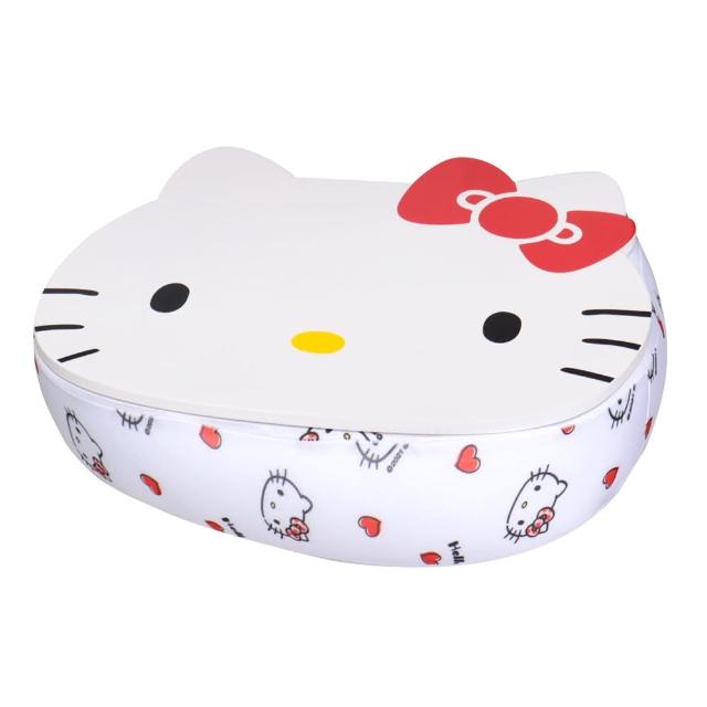 【HELLO KITTY】媄好生活-多功能造型靠枕桌KS-9193(亦可當平板桌/腿上桌/午睡枕)