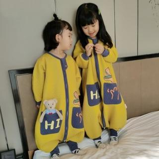 【橘魔法】秋冬分腳防踢被睡袋 （中碼賣場）(兒童 秋冬一般款 分腳防踢被 防踢被 睡袋 小朋友睡袋)