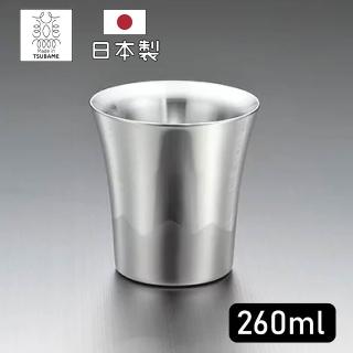 【Made in Tsubame】富士山雙層不鏽鋼杯 260ml 日本製(啤酒/泡茶/日本酒適用)