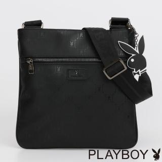 【PLAYBOY】扁包 MASTER系列(黑色)