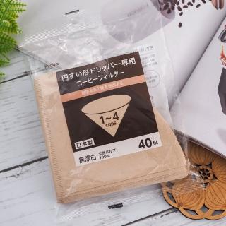 Kyowa圓錐型無漂白咖啡濾紙-1~4人用(40枚入×6包)