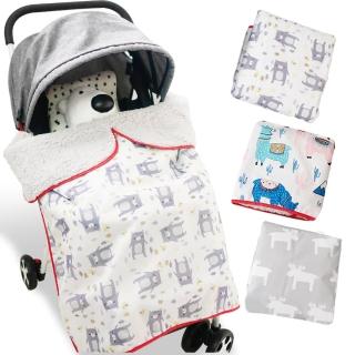 多用途羊羔絨加厚保暖推車毯子(保暖毯 防潑水毛毯 推車毯 推車保暖毯 推車防風毯)