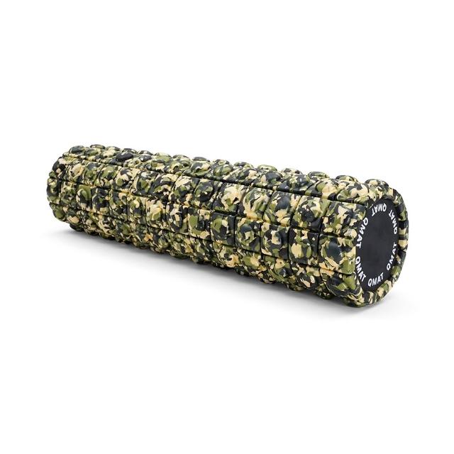 【QMAT】50cm按摩滾筒 台灣製(運動放鬆滾輪 瑜珈柱 瑜珈滾筒 Foam Roller)