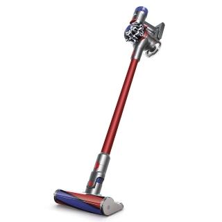 【dyson 戴森 限量福利品】V8 Fluffy + SV10 無線吸塵器(紅色)