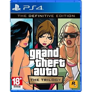 【SONY 索尼】PS4 GTA 俠盜獵車手：三部曲 最終版(中文版)