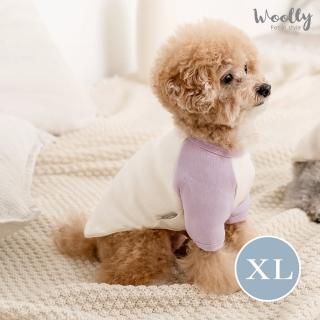 【WOOLLY】馬卡龍彈力棉質狗狗衣服-XL(寵物衣服)