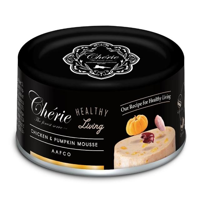 【Cherie 法麗】全照護主食罐 80gx24入/箱(貓主食罐 貓罐頭 貓食 全齡貓 幼貓 慕斯口感)
