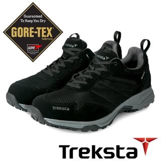 【Treksta】STAR LACE 101男 GTX 防水健行鞋『黑』KR21KM(多功能鞋.越野鞋.休閒鞋.登山鞋.Gore-Tex)