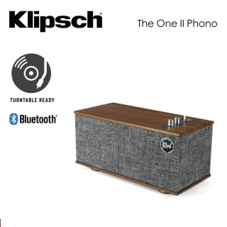 【Klipsch】藍牙喇叭-可連接黑膠唱盤(The One II Phono)