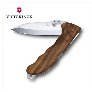 【VICTORINOX 瑞士維氏】Hunter Pro 木頭 瑞士刀(0.9411.M63)