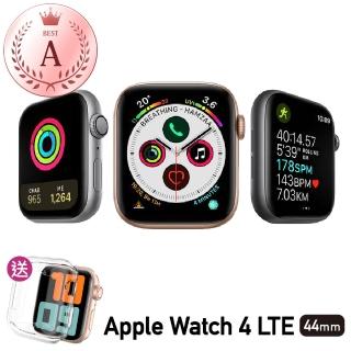 【Apple 蘋果】福利品 Apple Watch Series 4 44公釐 LTE 鋁金屬錶殼 保固6個月 贈矽膠錶帶