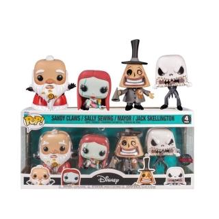【FUNKO】POP 迪士尼 聖誕夜驚魂 4入組(代理版)