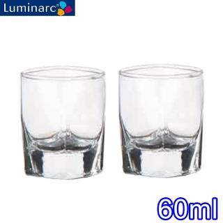 【Luminarc 樂美雅】司太寧系列厚底小方杯60cc(二入組)