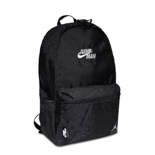 【NIKE 耐吉】後背包 Jordan Backpack 男女款 喬丹 飛人 大容量 筆電夾層 水壺袋 黑 白(JD2213011GS-001)