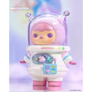 【POPMART 泡泡瑪特】Pucky畢奇精靈太空貓宇航員大公仔