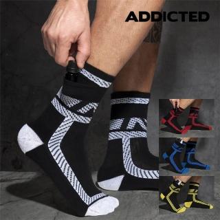 【ADDICTED】ADDICTED FETISH 小口袋式運動短襪 四色 ADF108(運動襪/短襪/踝襪/iMen)