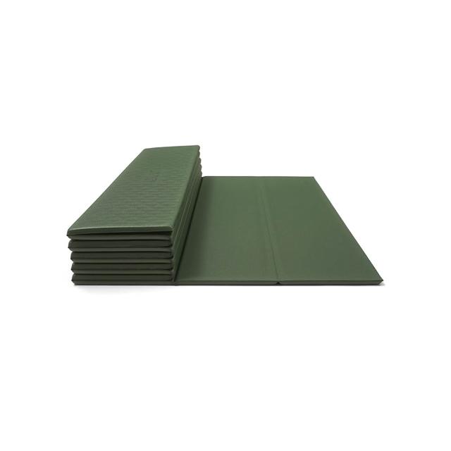 【QMAT】8mm折疊瑜珈墊 63 x 185cm 台灣製(附尼龍拉鍊袋)