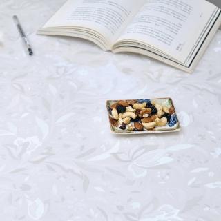 【Homemake】水晶壓紋桌墊-透明花卉