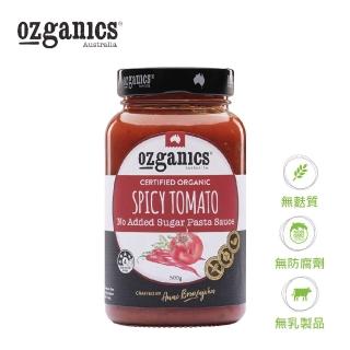 【Ozganics】澳洲有機辣味義大利麵醬 500g/罐