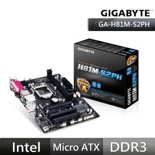 【GIGABYTE 技嘉】GA-H81M-S2PH